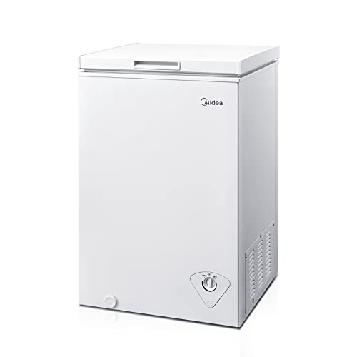 Midea MRC04M3AWW, White 3.5 cu. ft. Mini Freezer,...