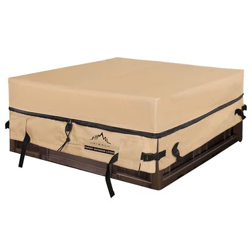 Himal Square Hot Tub Cover - Heavy Duty 600D...