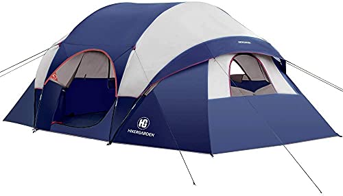 HIKERGARDEN 10 Person Tent for Camping Waterproof,...