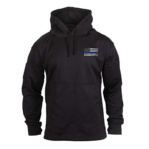 Rothco Conceal-Ops Thin Blue Line Hoodie –...