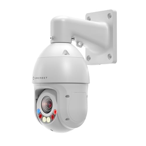 Amcrest 4MP AI PTZ POE IP Camera Pan Tilt Zoom...