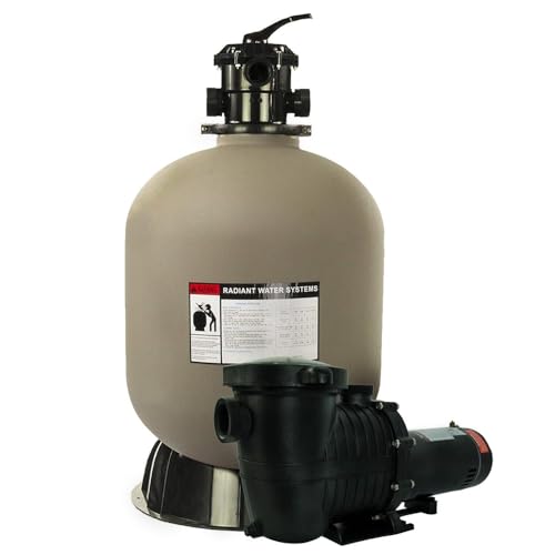 Rx Clear Radiant Complete Sand Filter System | for...