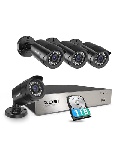 ZOSI 3K Lite Security Camera System with AI Human...
