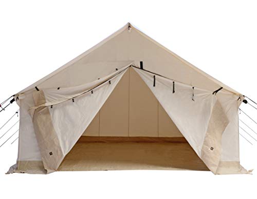 WHITEDUCK Alpha Canvas Wall Tent Waterproof 4...