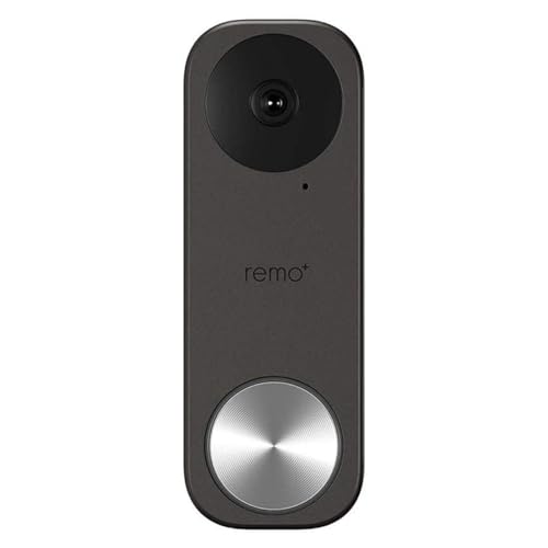 Remo+ RemoBell S Smart Doorbell Camera, 180°...