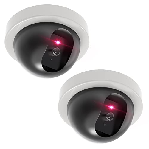WALI Dummy Fake Security CCTV Dome Camera with...