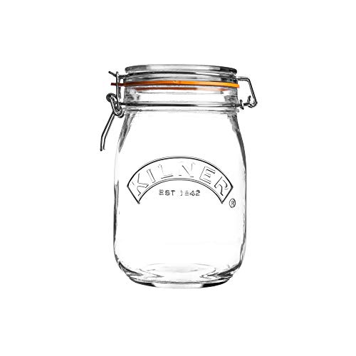 Kilner Round Swing Top Glass Jar | 1L