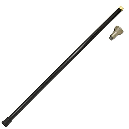 Snake Eye Tactical Walking Cane Pewter Handle with...