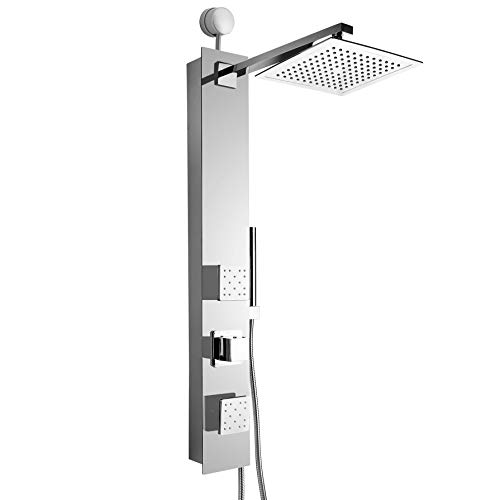 AKDY 35 in. 2-Jet Easy Connect Shower Panel System...