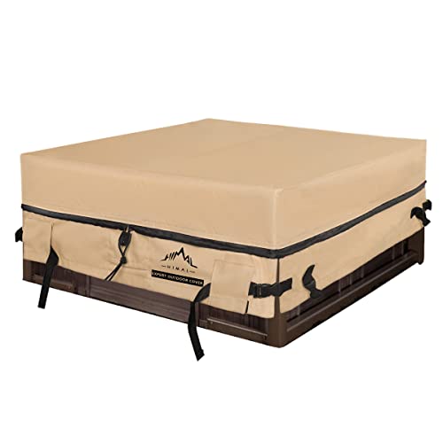 Himal Square Hot Tub Cover - Heavy Duty 600D...
