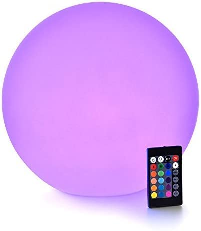 LOFTEK LED Dimmable Light Ball: 12-inch Waterproof...