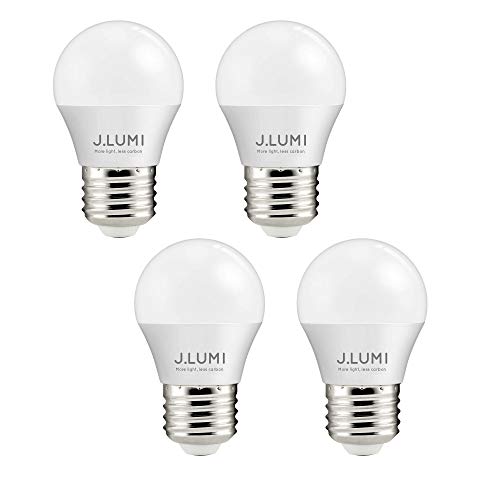 J.LUMI A15 LED Bulbs 5W, 3000K Soft White, A15/G45...