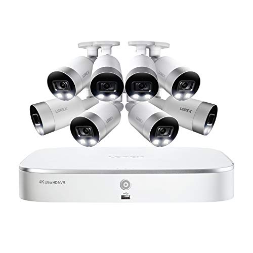Lorex 4K Security Camera System,8-Channel 2TB NVR...