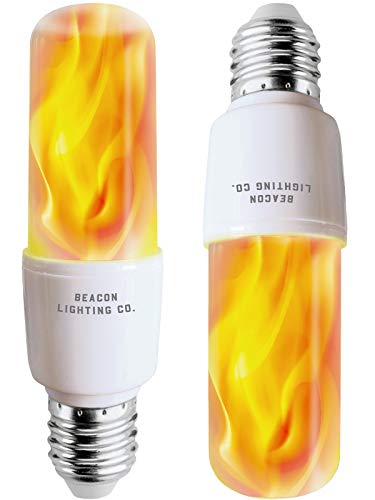 HoogaLife LED Flame Effect Light Bulbs - E26 LED...