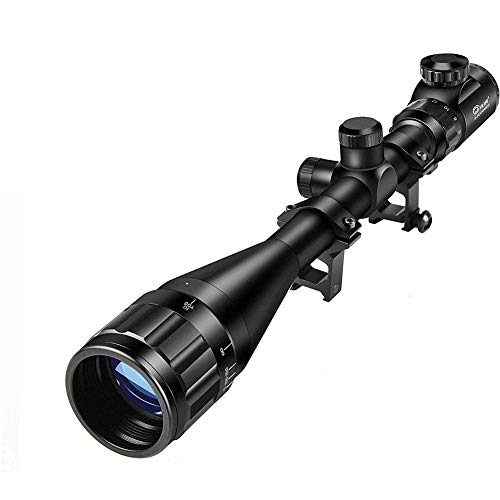 CVLIFE Hunting Rifle Scope 6-24x50 AOE Red and...