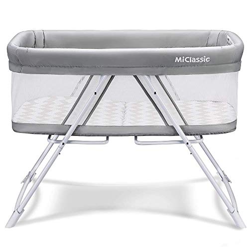 miclassic All mesh 2in1 Stationary&Rock Bassinet...