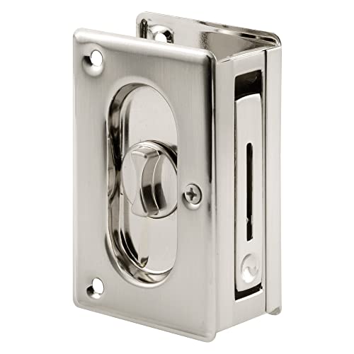 Prime-Line N 7367 Pocket Door Privacy Lock with...
