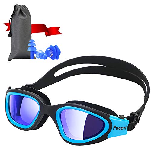 Focevi Swimming Goggles for Men/Women, Anti-Fog...