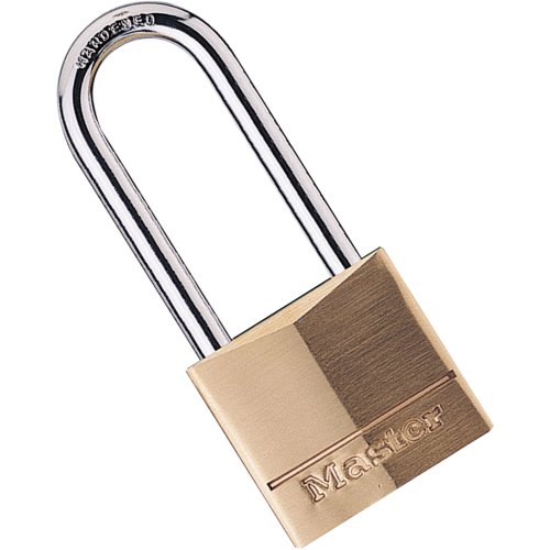 Master Lock 140DLH Padlock, 1 Pack, Bronze/Silver