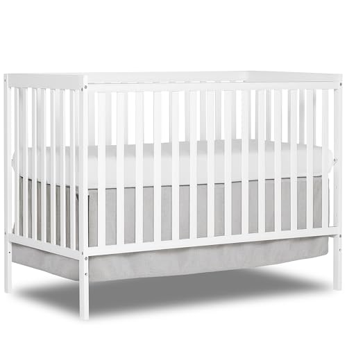 Dream On Me Synergy 5-In-1 Convertible Crib In...