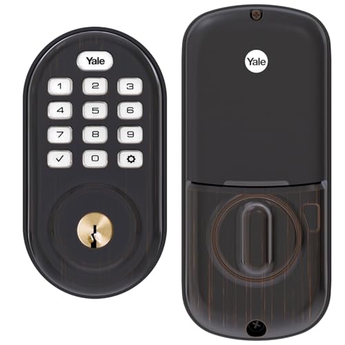 Yale Assure Lock with Z-Wave, Bronze Smart Keypad...