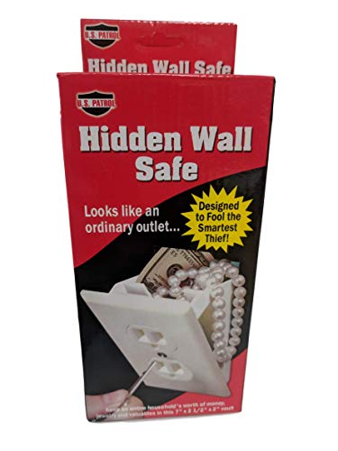 US Patrol Hidden Wall Safe Secret Stash Electrical...