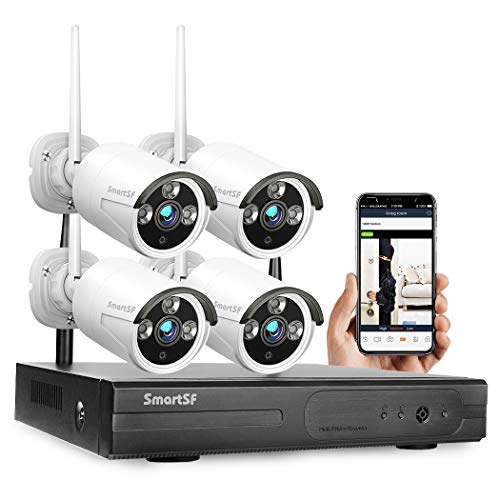 Wireless Security Camera System with 24/7 Video...