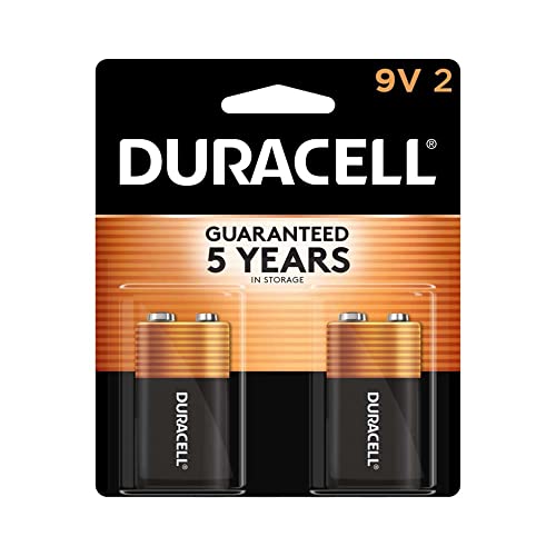 Duracell - CopperTop 9V Alkaline Batteries - long...