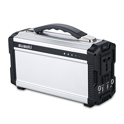 SUAOKI Portable Generator, 222Wh Power Station...