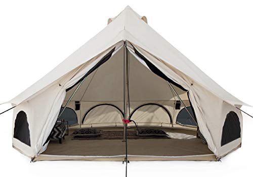 WHITEDUCK Avalon Canvas Bell Tent - Luxury All...