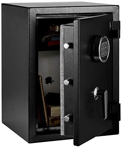 Amazon Basics Fire Resistant Security Safe with...