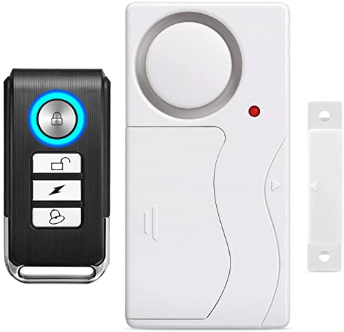 wsdcam Door Alarm Wireless Anti-Theft Remote...