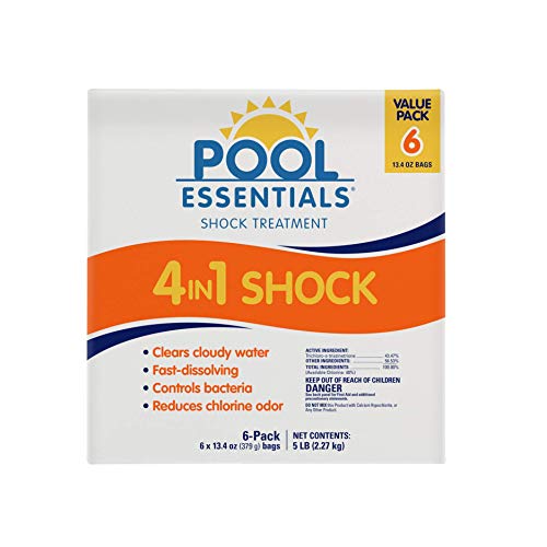 Pool Essentials Shock Treatment 6 Pack (13.4 oz...