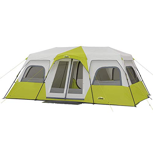CORE 12 Person Instant Cabin Tent | 3 Room Huge...