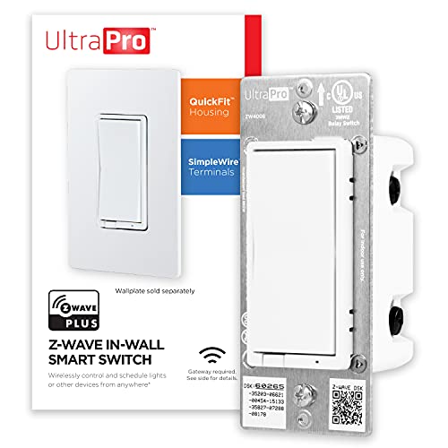 UltraPro Z-Wave Smart Rocker Light Switch with...