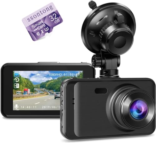 Dash Camera for Car, Dash Cams FHD 1080P Dash Cam...