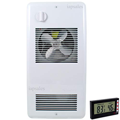 Bathroom Electric Wall Heater & Thermometer...