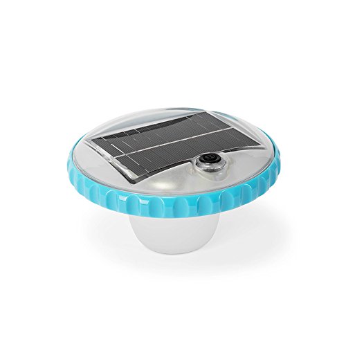 Intex Floating LED Pool Light, Solar Powered with...
