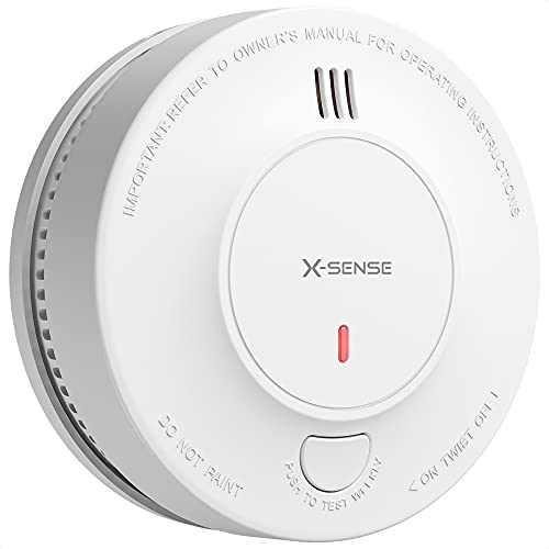 X-Sense Smoke Alarm, 10-Year Battery Fire Alarm...