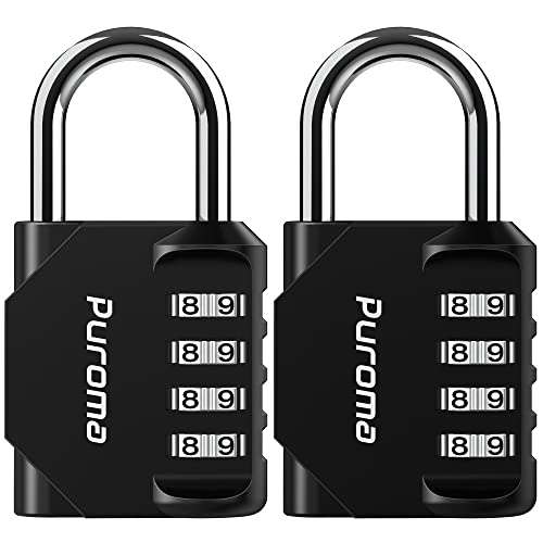 Puroma 2 Pack Combination Lock 4 Digit Locker Lock...