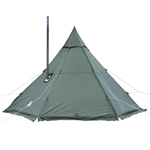 Pomoly HEX Plus Hot Tent Large Camping Tipi with...