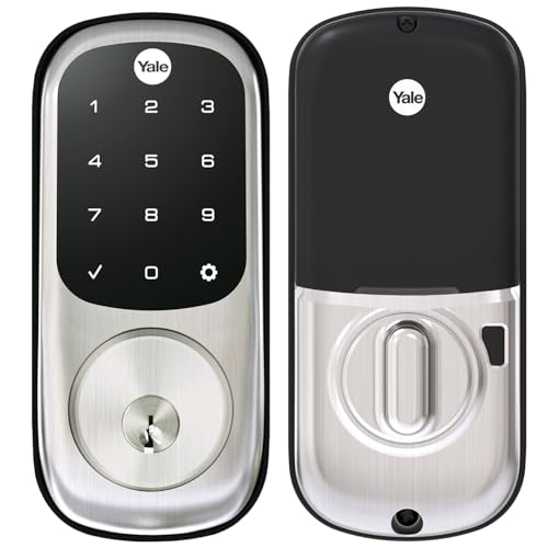 Yale Security Deadbolt Lock SL with Z-Wave, Satin...