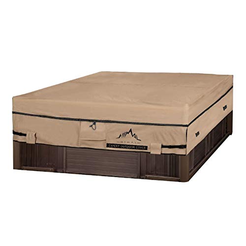 Himal Square Hot Tub Cover - Heavy Duty 600D...