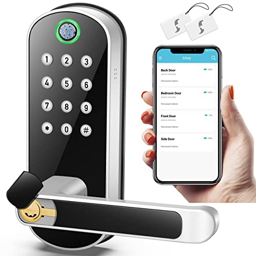 Sifely Smart Lock, Keyless Entry Door Lock, Keypad...