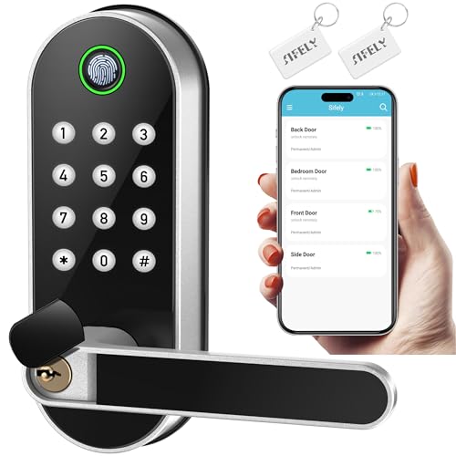 Sifely Smart Lock - Biometric Fingerprint Smart...