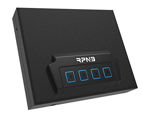 RPNB Portable Security Safe, Quick-Access Dual...