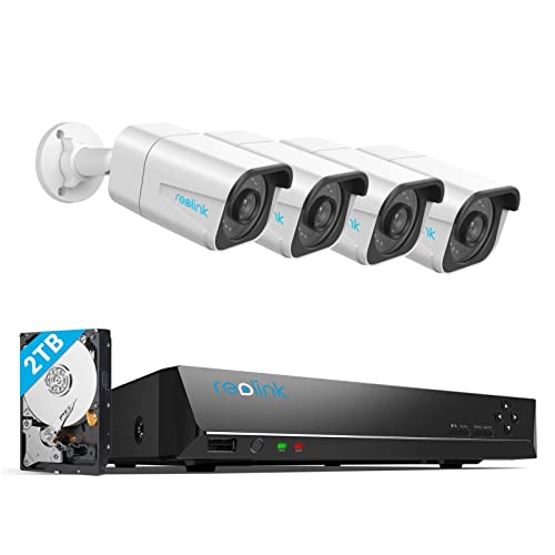 REOLINK RLK8-800B4 4K Security Camera System -...