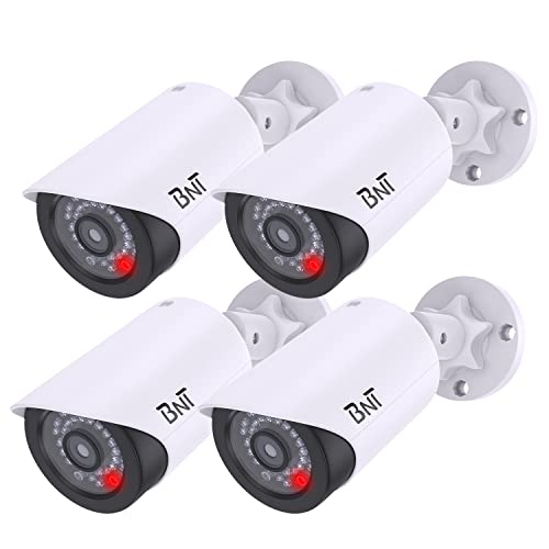 BNT Dummy Fake Security Camera, with One Red LED...