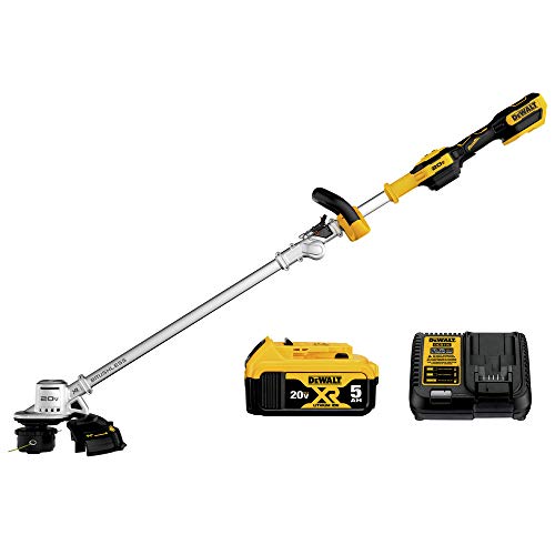 DEWALT 20V MAX* String Trimmer Kit, 5-Ah...