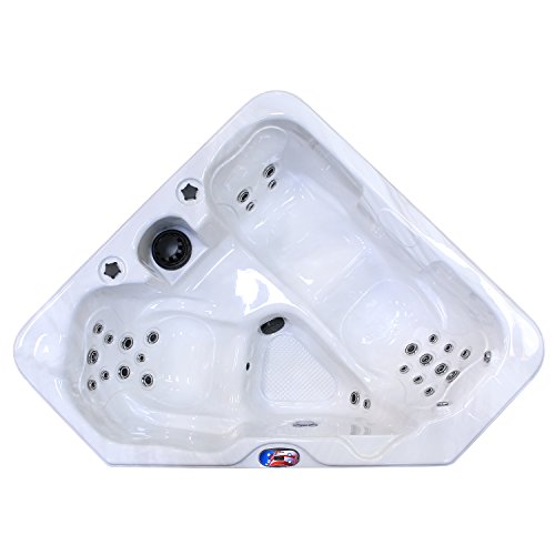 American Spas AM-628TS 2-Person 28-Jet Triangle...